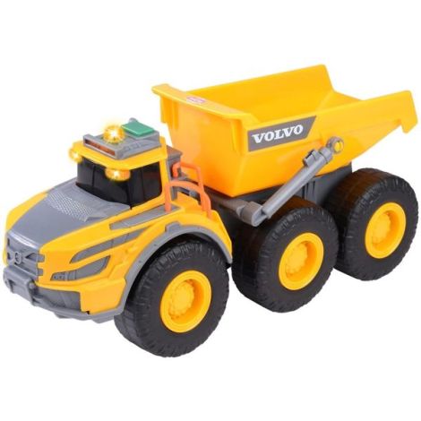 Camion basculant Dickie Toys Volvo Articulated Hauler 23 cm cu lumini si sunete - imagine 12